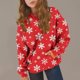 thumbnail image 3 of Sudadera con capucha para niñas y niños, sudadera de manga larga con cuello redondo y estampado de moda, jersey con bolsillo, sudadera de poliéster para niñas, 3 of 8