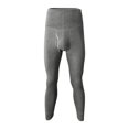 thumbnail image 1 of Pantalones de algodón de cuello alto ajustados y cálidos de un solo color para hombre, pantalones de protección de cintura para otoño e invierno, 1 of 5