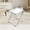 Transparent, variant on Elodie Folding Tray Table Small Folding Table Practical Sturdy Versatile Compact Simple White