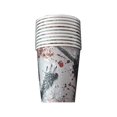 thumbnail image 2 of teapwant Halloween Party : Grim Bloodstain Handprint Paper Cups Your Celebration, 2 of 8