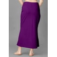 thumbnail image 3 of Trendmalls Lycra Spendex Saree Shapewear Petticoat for Women-P01-Levender, 3 of 6