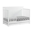 thumbnail image 5 of Oxford Baby Lazio 4-in-1 Convertible Crib, Snow White, GREENGUARD Gold Certified, Wooden Crib, 5 of 16