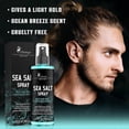 thumbnail image 5 of Vaporisateur au Sel de Mer pour Cheveux Hommes - Vaporisateur Texturisant pour Cheveux avec Varech, Aloe Vera & Extrait d'Algues Rouges - Vaporisateur de Surf - Volume & Texture - 260ml Spra, 5 of 5