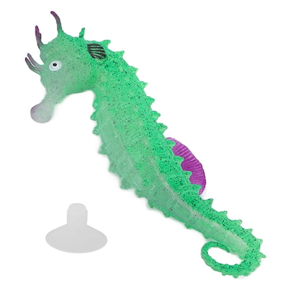 Hippocampe Lumineux, Hippocampe Lumineux Écologique Décoratif Grand Applicabilité pour Aquariums Rouge, Vert, Jaune