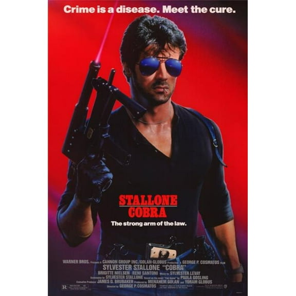 Pop Culture Graphics  Cobra Movie Poster Print - 27 x 40