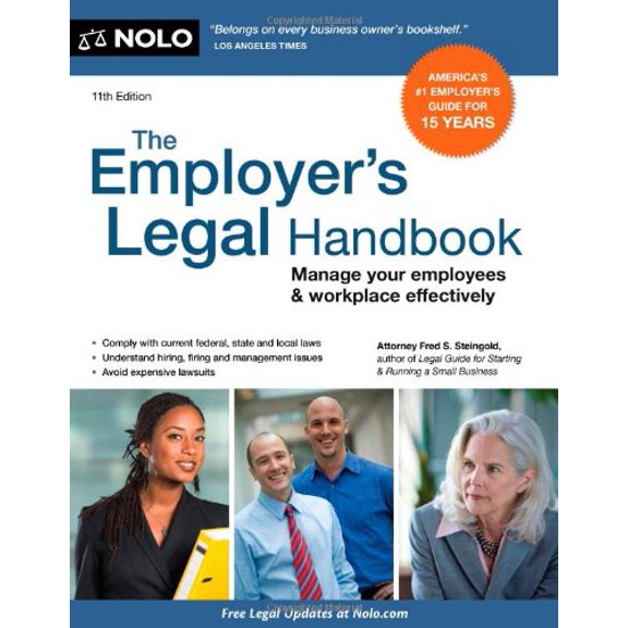Pre-Owned Employer's Legal Handbook, The: Manage Your Employees & Workplace Effectively