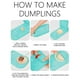 thumbnail image 4 of Máquina multifuncional para hacer dumplings | Prensa para gyozas y pasta | Amarillo y azul cielo | Plástico apto para uso alimentario | Cocina casera fácil para principiantes y familias, 4 of 7