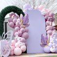 thumbnail image 5 of 133pc Purple Butterfly Balloon Arch Garland Kit Pastel Purple Pink Foil Balloons Arch Kit for Butterfly Birthday Party Decorations Baby Shower Decorations for Girls, 5 of 7