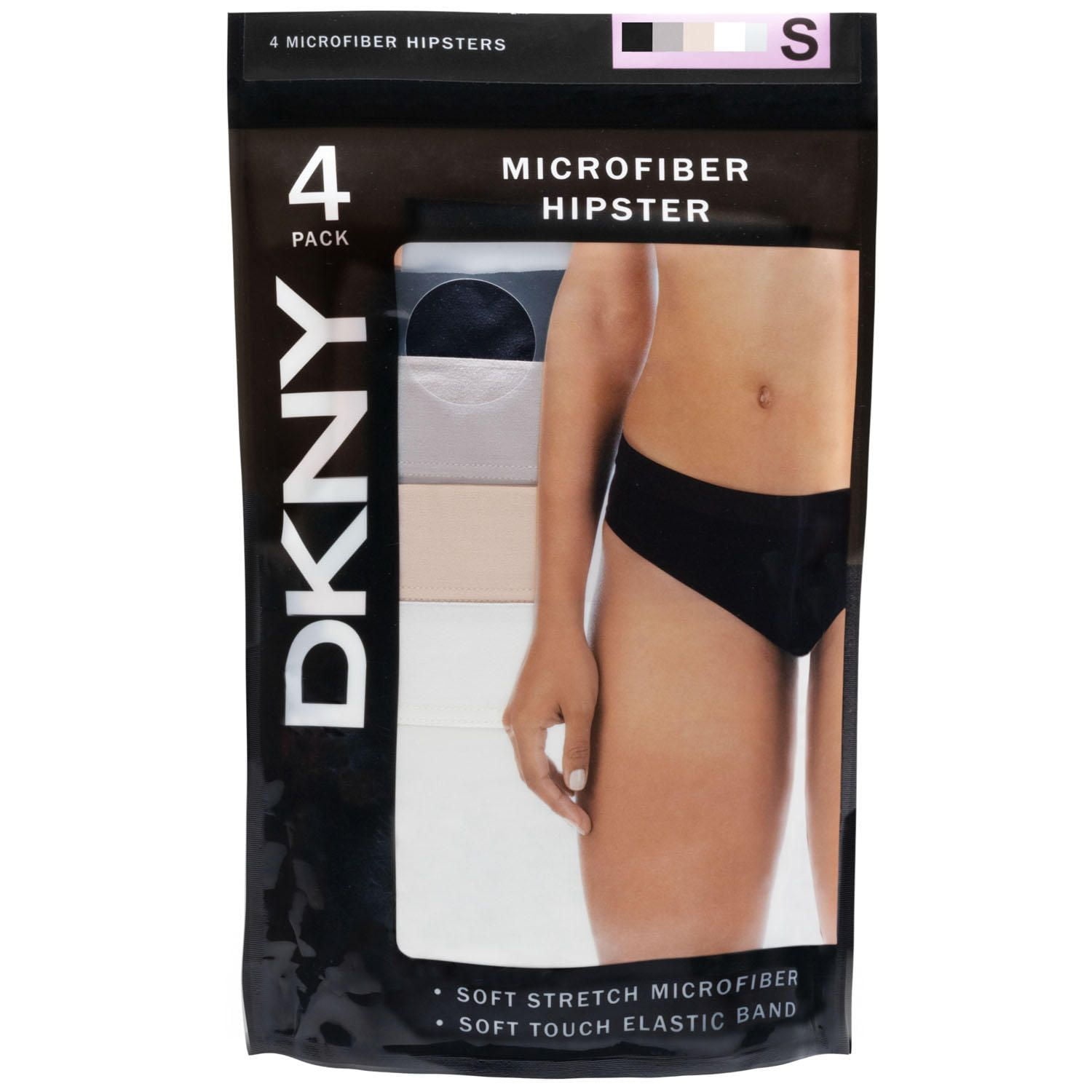 DKNY Girls' Underwear - 4 Pack Stretch Cotton India