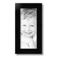 thumbnail image 2 of ArtToFrames 6" x 14" Satin Black Step Lip Picture Frame, 6x14 inch Black Wood Poster Frame (WOM-1452), 2 of 7