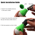 thumbnail image 3 of Tent Lamp Portable LED Tent Light 4 Packs Clip Hook Hurricane Emergency Lights LED Camping Light Bulb Camping Tent Lantern Bulb Camping Equipment for Camping Hiking Backp, 3 of 7