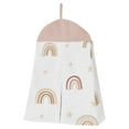thumbnail image 2 of Sweet Jojo Designs Boho Rainbow Pink White Taupe Mauve 4 Piece Crib Bedding Set, 2 of 6