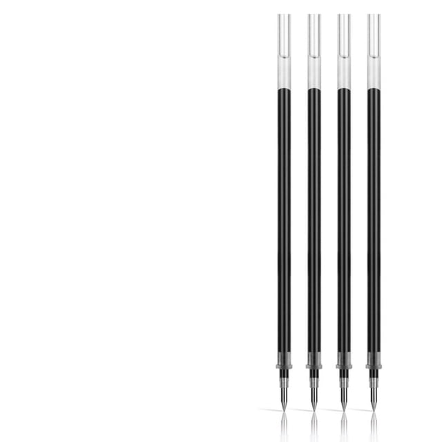 Black Pen Core Replacement Set 100 Pieces 5Ml For Writing Smooth Writing Tip Red Black Blue Options Long Lasting Use Size 5.11 Inches Length