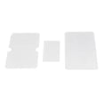 thumbnail image 1 of GUOOL 3pcs Clear Acrylic Stencils Leather Craft Quilting Templates For Making Purse,, 1 of 8