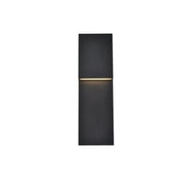Blaze Light Outdoor Wall Light: Led in black