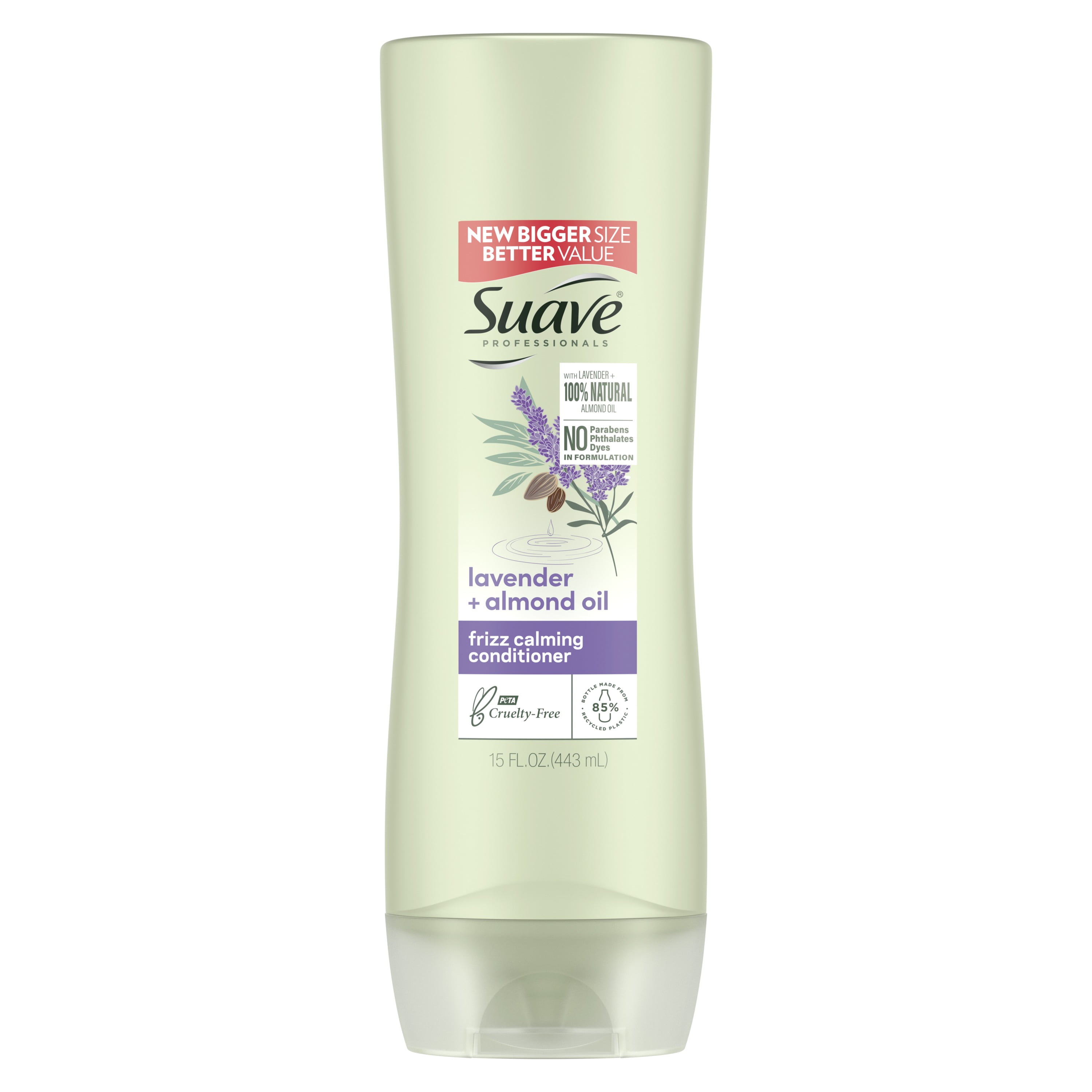 Suave Conditioner For Frizzy Hair Lavender & Almond Oil ParabenFree 15