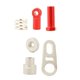 thumbnail image 5 of Accesorios de mejora de marchas de aleación de aluminio, piezas de repuesto para Axial SCX6 1/6, modelo de simulación, accesorios Blanco Hugo Piezas de cambio de marchas, 5 of 6