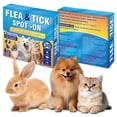 thumbnail image 2 of Cats And, for Cats, for Cats, Plant Based, 2.5Ml Spot, Flies Mosquitoes, Rabbits, 6 Pc, 2 of 7