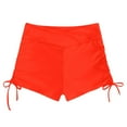 thumbnail image 5 of Cathalem Womens Bathing Suit Bottoms Solid Tankini Bottoms Swimsuit Bottoms (Orange,XL), 5 of 5