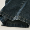 thumbnail image 6 of KAUOD Baggy Jeans for Girls Elastic High Waisted Straight Leg Denim Pants Girls Kids Wide Leg Boyfriend Jeans Y2K Streetwear, 6 of 9