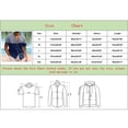 thumbnail image 4 of Camisas De Vestir Para Hombre Manga Corta Hombres Casual Manga corta Primavera Verano Turndown Neck 3D Impreso Camisas Moda Top Blusa Camisas (Blue, M), 4 of 4