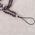 thumbnail image 2 of MLINS  Phone Lanyard Wrist Purple Beaded Keychain Pendant Strap Lanyards Violet, 2 of 8