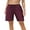 Pink1, variant on Women Swim Shorts Boy Leg Boardshorts with Built-in Brief Solid Beach Swimsuit Bottoms