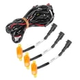 thumbnail image 3 of 3 luces de rejilla para coche con arnés de alto brillo, aptas para Ford F-150 Raptor 2010-2014 2017-Lente amarilla arriba Luz amarilla, 3 of 12