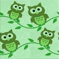 thumbnail image 1 of Ahgly Company Machine Washable Indoor Square Transitional Green Area Rugs, 7' Square, 1 of 7