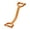 Orange, variant on Multifunctional TPE Resistance Band with 2 Handles, 46cm Portable Workout Strap for Full-Body Training, Ideal for Yoga, Pilates, Rehab & Daily Fitness (Color as Pictured)