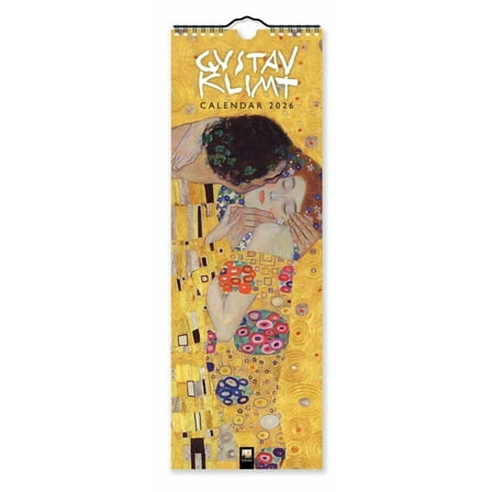Gustav Klimt Slim Calendar 2026 (Art Calendar), (Paperback)