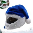 thumbnail image 1 of Christmas Santa Motorcycle Helmet Cover,Motorcycle Helmet Cover,Easy to Install Dust Cap MotorcycleHelmet Fun Rides,for MotorcycleChristmas Hats,Santa Claus Xmas Hat Decoration Accessories for Men, 1 of 8