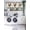 Black, variant on Blue Coastal Nautical Kitchen Valances for Windows Life Is Better at The Beach Valance Curtains for Kitchen /Living Room/Bedroom/ Bathroom Decor, 54"x18 " ,Rod Pocket 1 Panel, Farmhouse