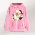 thumbnail image 2 of WILLBEST Sudadera con Capucha para Mujer, Estilo Navideño, con Estampado Navideño, Cuello Redondo y Manga Larga Diseño Holgado E Informal X-Grande, 2 of 3