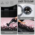 thumbnail image 5 of DISNIMO Car Cargo Mat All Weather Heavy Duty Trunk Liner Floor Mat Machine Washable Dog Cargo Cover Universal Protective Mat for SUV Truck Sedan Vehicles, Cherry Blossom Print, 5 of 7