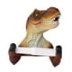 thumbnail image 1 of Portarrollos de papel higiénico con forma de dinosaurio, portarrollos de papel higiénico decorativo de resina 3D. Marrón, 1 of 9