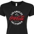 thumbnail image 3 of Coca-Cola - Since 1886 - Los Angeles California - Juniors Fitted Graphic T-Shirt, 3 of 5