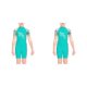 thumbnail image 4 of Yuarrent Traje húmedo de buceo para niñas, traje de baño corto con protección UV para niños, traje de baño de una pieza con cuello , traje Type8 NO8, 4 of 6