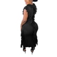 thumbnail image 4 of Gspmoly Robes pour Femmes, Robe Décontractée pour Femmes, Mode Aguichant Polyvalente Unie en Tricot Sans Manches à Franges, Robes de Travail pour Femmes jusqu'à 65 % de Rabais, 4 of 9