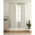 thumbnail image 2 of Furinno FC66004WH Collins Blackout Curtain, 52 x 84 in. - 1 Panel - White, 2 of 5