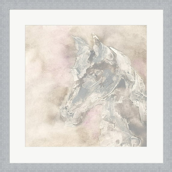 Great Art Now Gray Head IV by Chris Paschke Framed Wall Art 20"W x 20"H