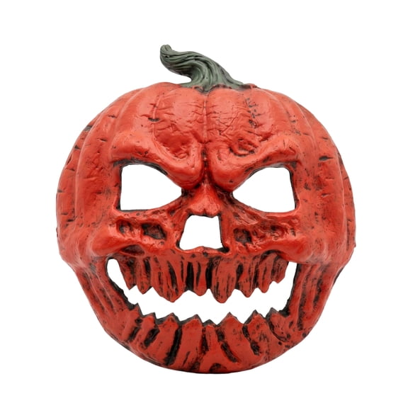 Scary Pumpkin Skull Face Mask, Halloween Jack-o-Lantern Mask for Party Cosplay Costume Supplies