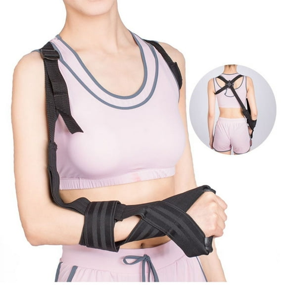 GHORTHOUD 1Pcs Adjustable Shoulder Brace & Support Arm Sling For Stroke Hemiplegia Subluxation Dislocation Recovery