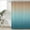 Teal Brown, variant on Burnt Orange Grey Geometric Shower Curtain - 36x72 Inch Lightweight Modern Artwork Waterproof Fabric Includes 12 Hooks Elegant Bath Decor