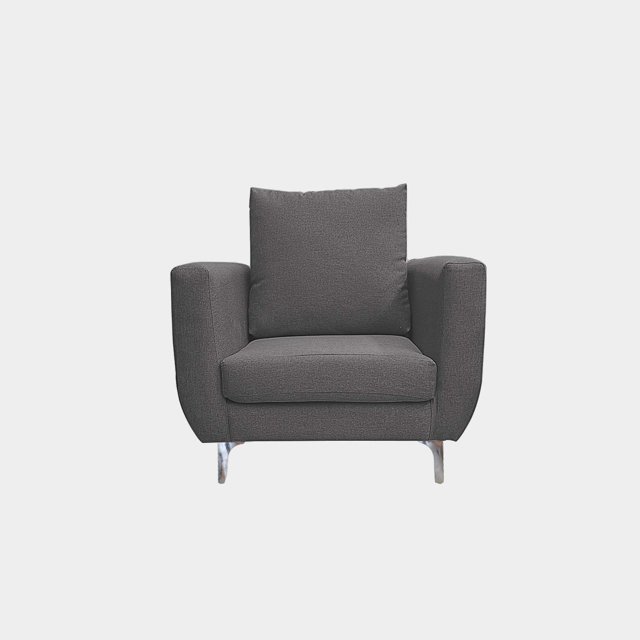 Sillon Fancy Tela Curri Gris Inlab Muebles Sillones Sillones Fancy