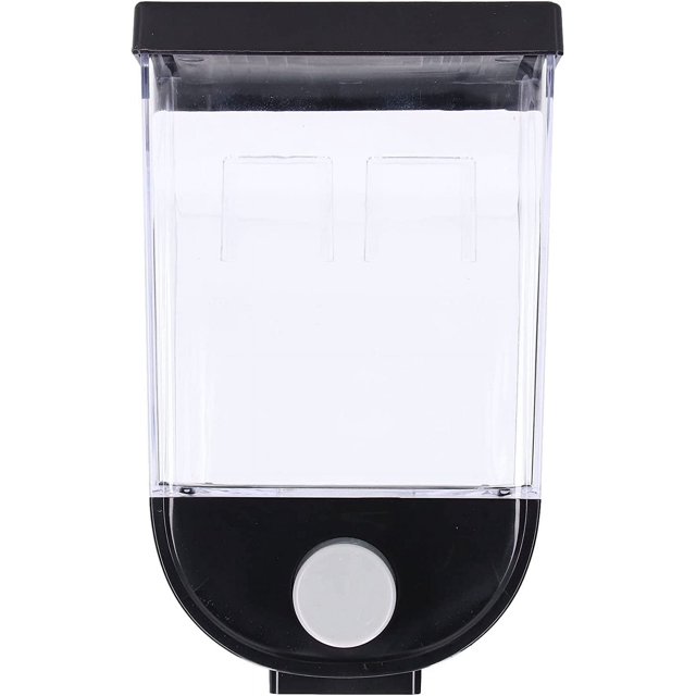 Convenient Wall Mounted Cereal & Grain Storage Container Dry Food Dispenser, Laundry Bead Dispenser (1L)