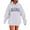 White, variant on Simua Oversized Hoodies for Women Drawstring Hooded MAMA Printed Basic Soft Sweatshirts Tops Fall Winter Trendy Outfits