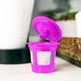 thumbnail image 3 of 6-piece reusable K-cup Pod coffee filter - refillable coffee capsule with built-in integrated filter for Keurig&Select single cup coffee machine, 3 of 5