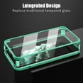 thumbnail image 4 of Dteck iPhone XS Max Case, Dual Layer Full Body Shockproof Protection Case Double Sides Tempered Glass Cover Flexible TPU Bumper For iPhone Xs Max, Mint Green, 4 of 9