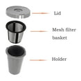 thumbnail image 5 of Paquete de 4 Filtros de Café Reutilizables Compatible con 2.0 My K500 Gift B30 B40 B50 B60 B70, 5 of 5